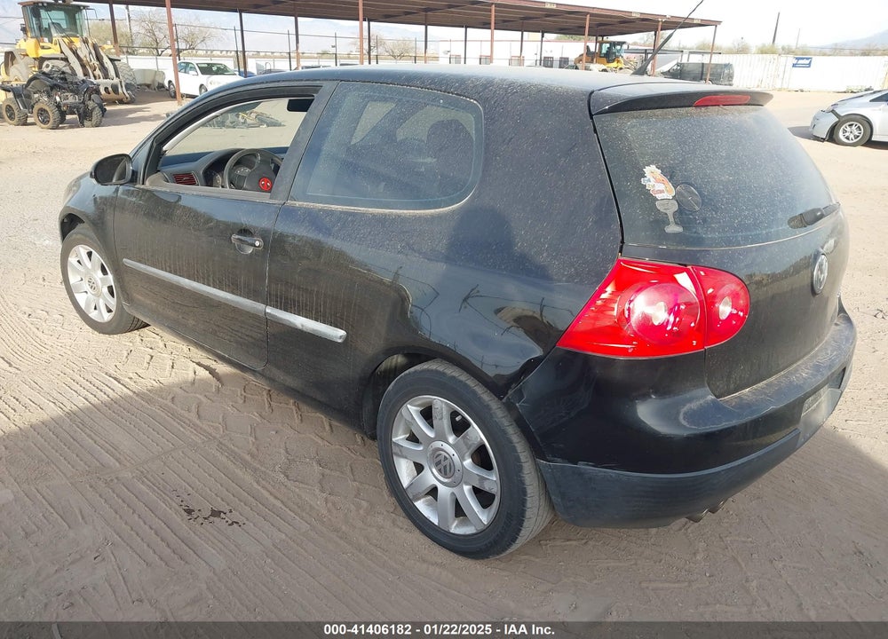 2007 VOLKSWAGEN RABBIT VIN: WVWBS71K77W034889