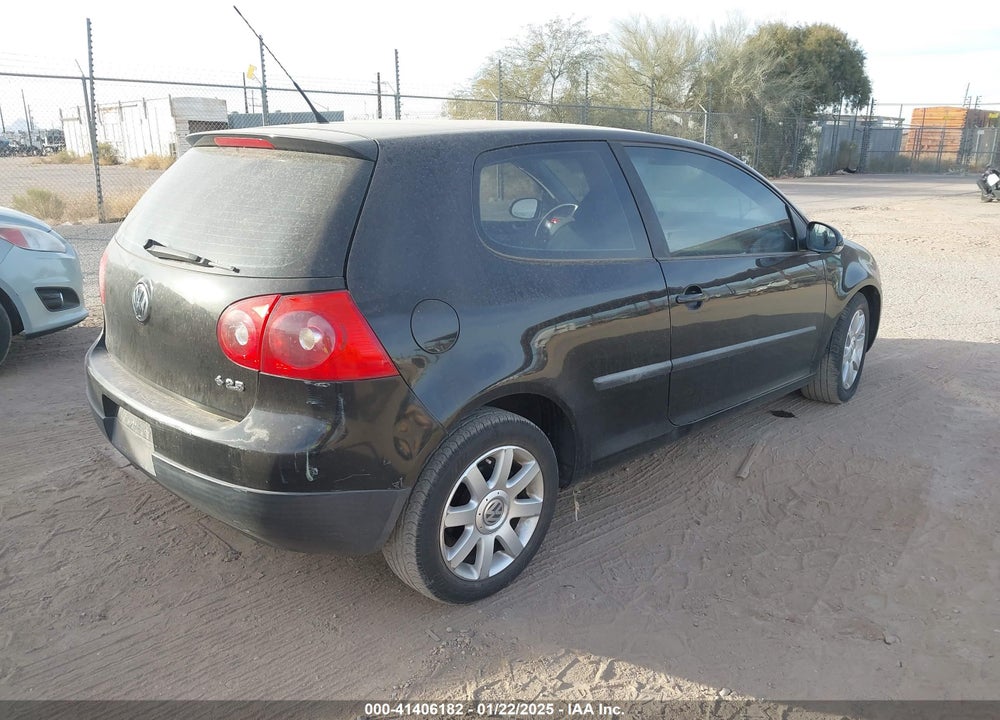 2007 VOLKSWAGEN RABBIT VIN: WVWBS71K77W034889