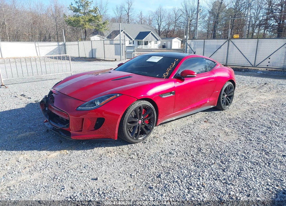 2015 JAGUAR F-TYPE VIN: SAJWA6DA6FMK21764