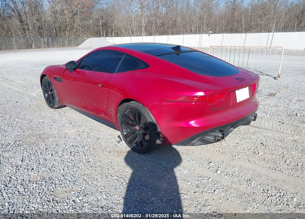 2015 JAGUAR F-TYPE VIN: SAJWA6DA6FMK21764