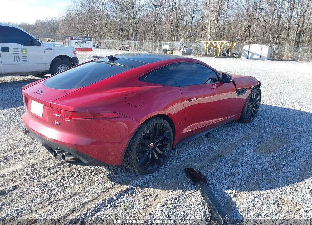 2015 JAGUAR F-TYPE VIN: SAJWA6DA6FMK21764