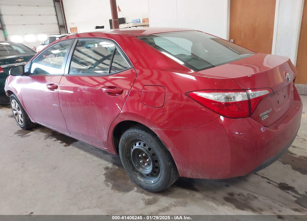2016 TOYOTA COROLLA VIN: 2T1BURHE0GC680192