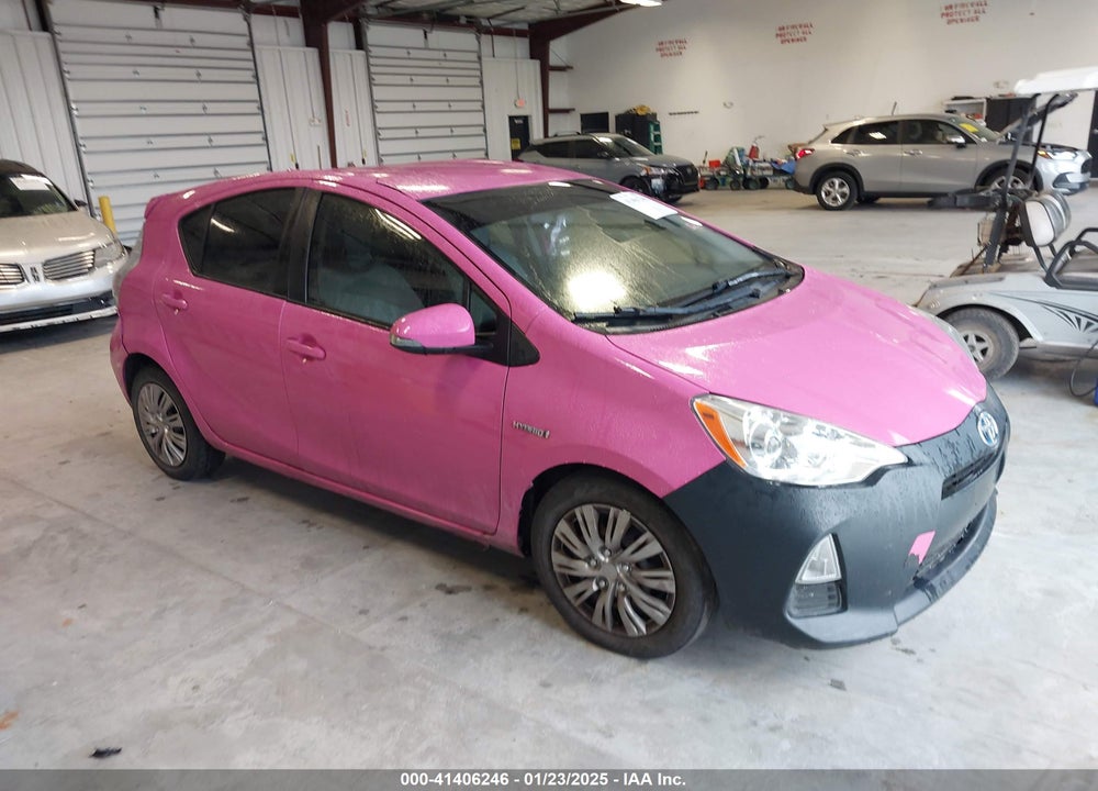 2013 TOYOTA PRIUS C ONE VIN: JTDKDTB32D1536650