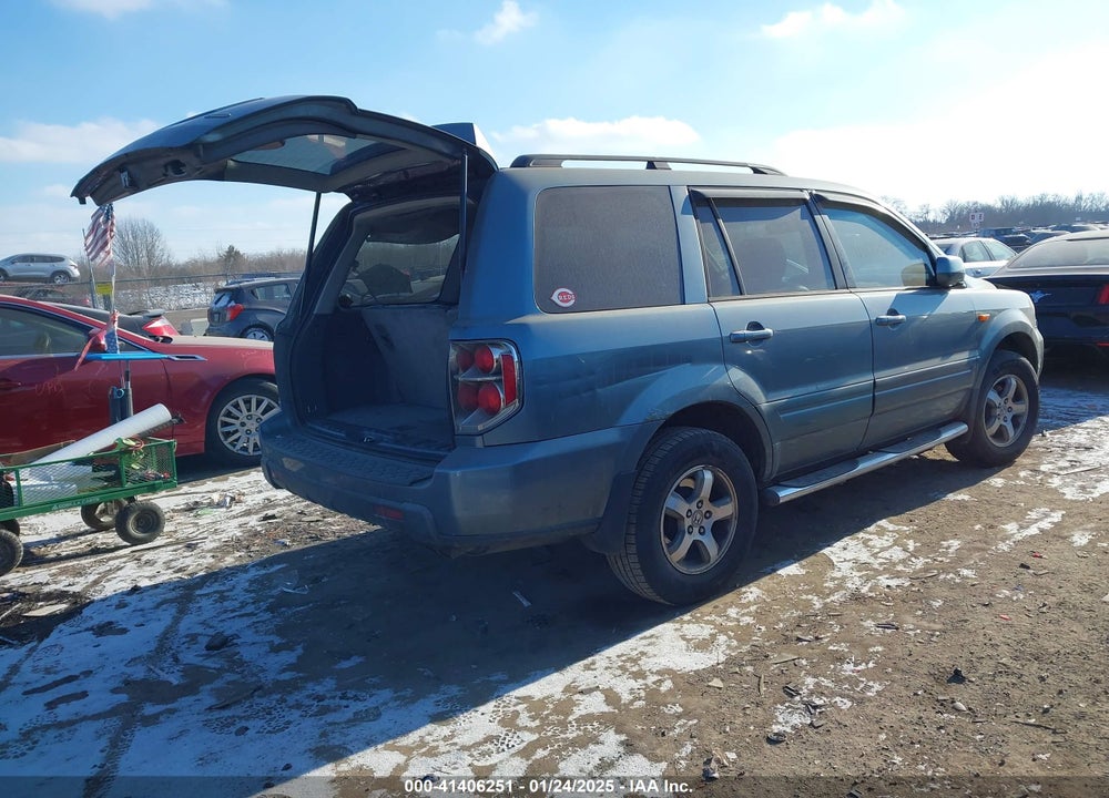 2006 HONDA PILOT EX-L VIN: 2HKYF18596H557251