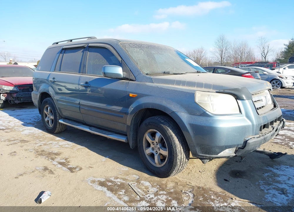 2006 HONDA PILOT EX-L VIN: 2HKYF18596H557251