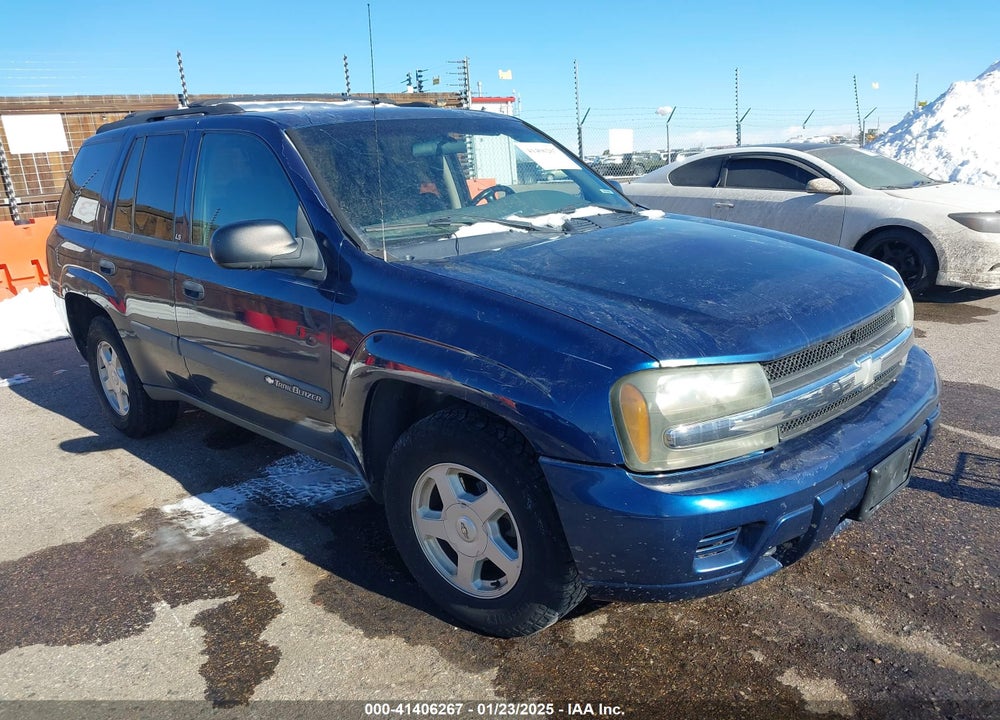 2003 CHEVROLET TRAILBLAZER LS VIN: 1GNDT13S932138180