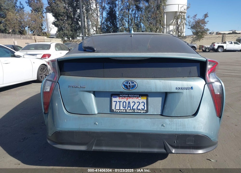 2016 TOYOTA PRIUS VIN: JTDKARFU8G3510996
