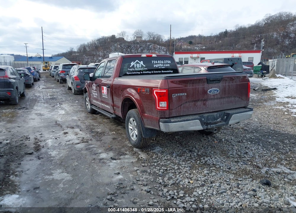 2015 FORD F150 VIN: 1FTFW1EG1FFC49773