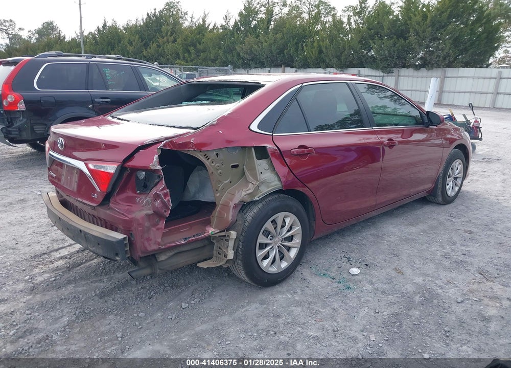 2016 TOYOTA CAMRY VIN: 4T1BF1FK4GU605000