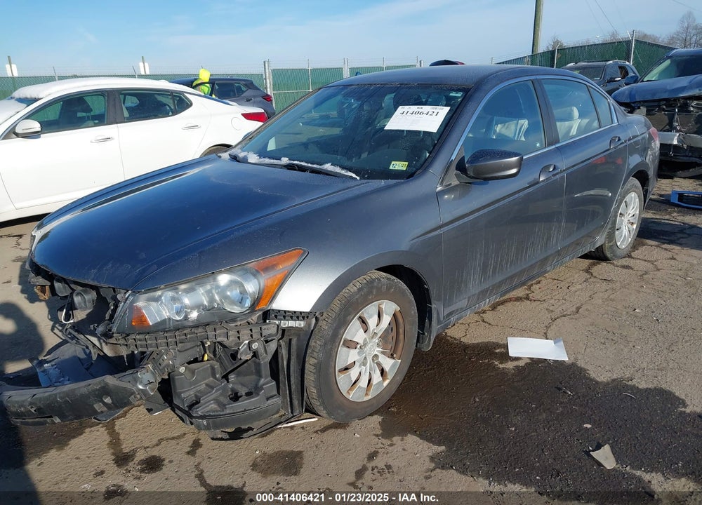 2010 HONDA ACCORD 2.4 LX VIN: 1HGCP2F3XAA187623