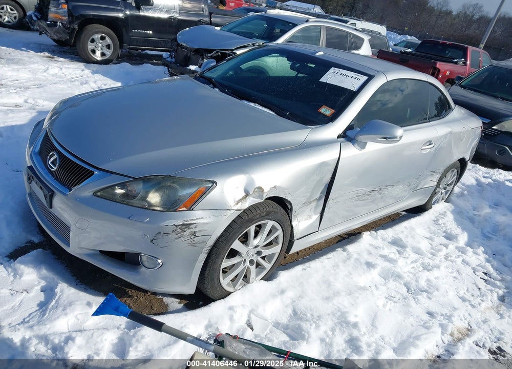 2010 LEXUS IS 250C VIN: JTHFF2C29A2502320