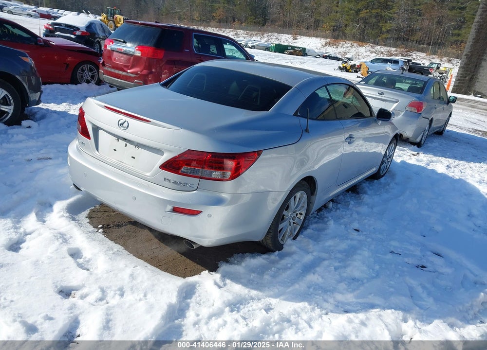 2010 LEXUS IS 250C VIN: JTHFF2C29A2502320