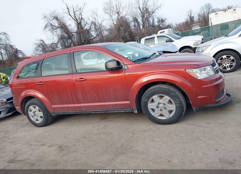 2012 DODGE JOURNEY SE/AVP VIN: 3C4PDCAB7CT234714