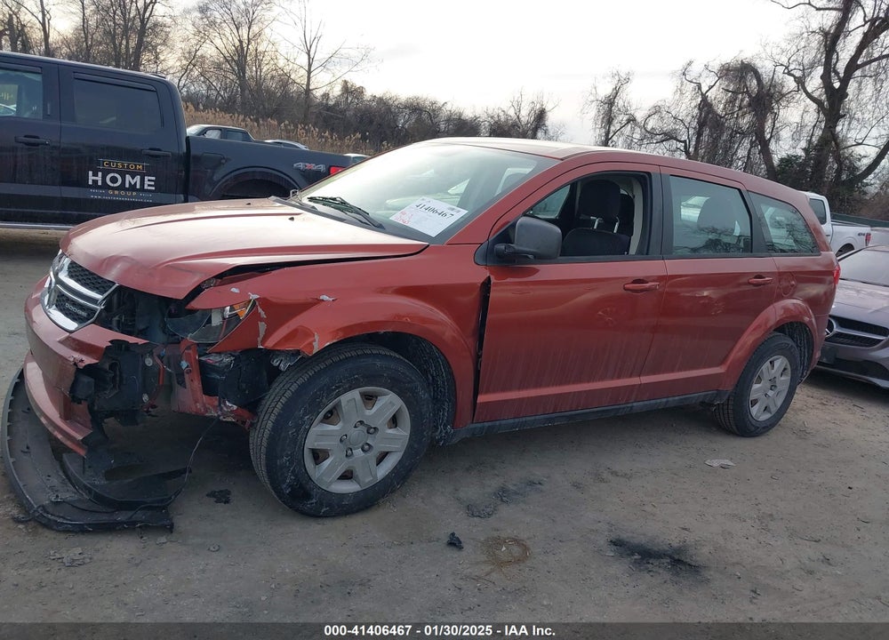 2012 DODGE JOURNEY SE/AVP VIN: 3C4PDCAB7CT234714