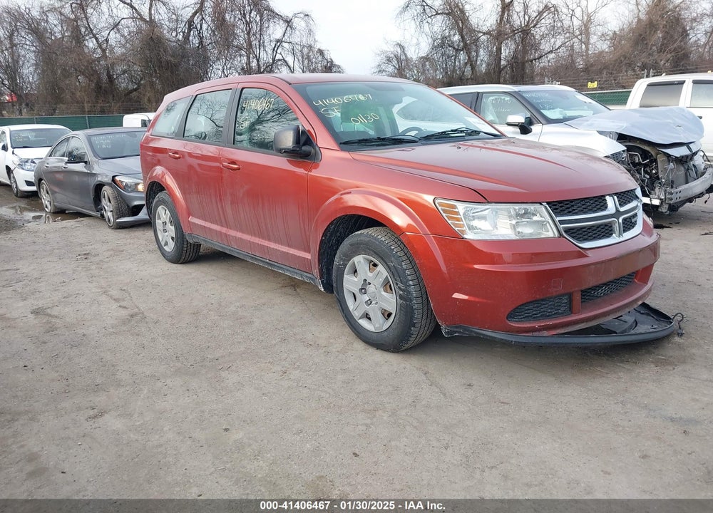 2012 DODGE JOURNEY SE/AVP VIN: 3C4PDCAB7CT234714
