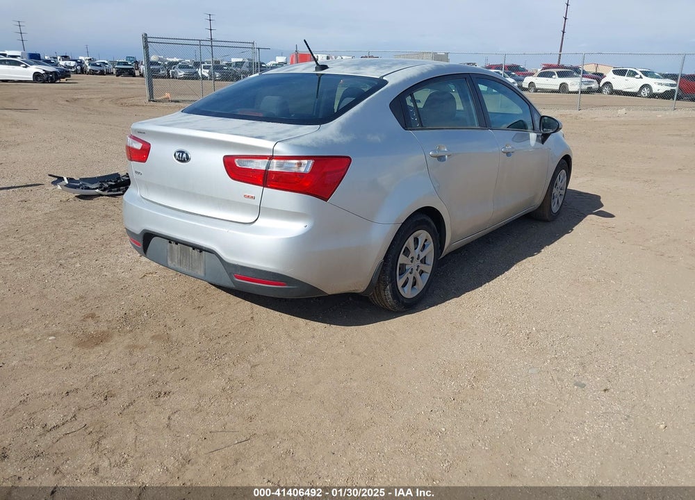 2015 KIA RIO VIN: KNADM4A35F6454690