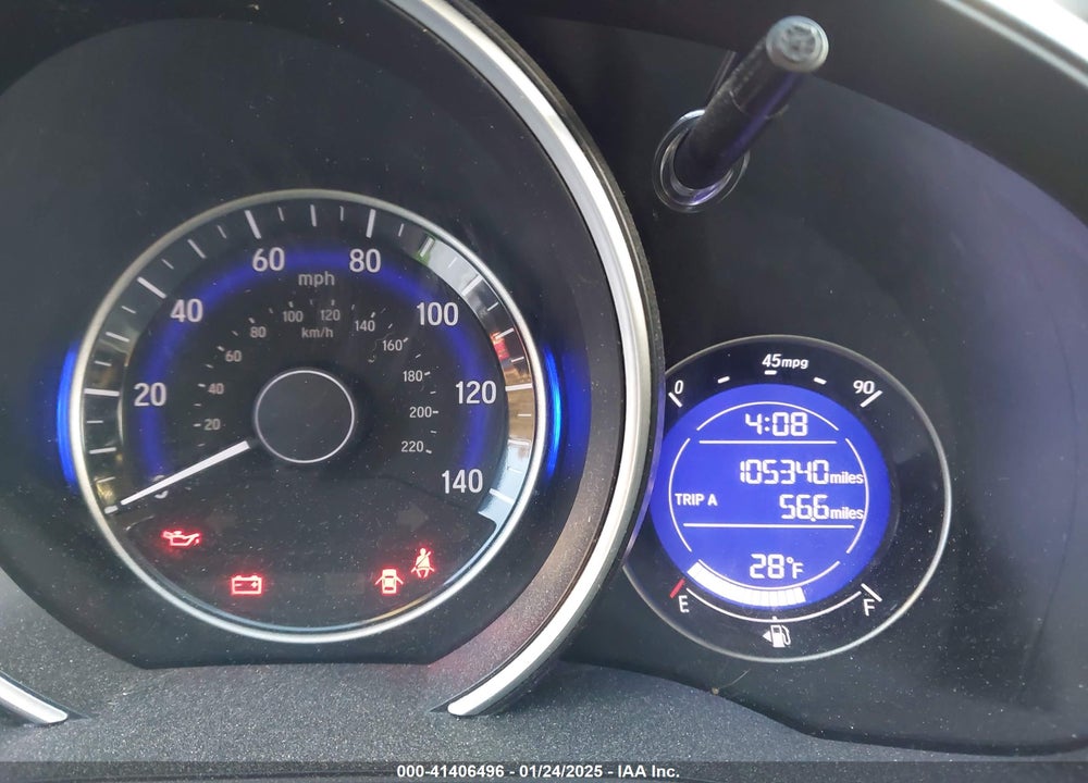 2017 HONDA FIT VIN: JHMGK5H50HS019524