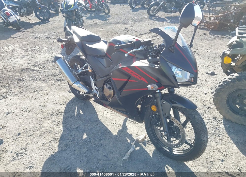 2018 HONDA CBR300 R VIN: MLHNC5107J5400745