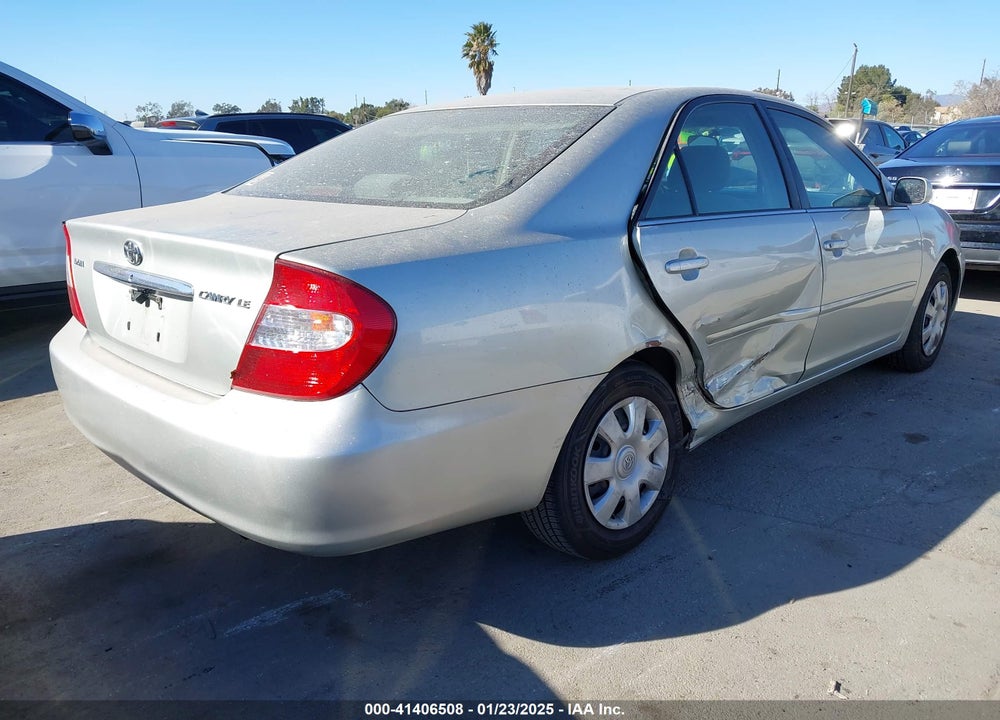 2003 TOYOTA CAMRY LE VIN: JTDBE32K630227028