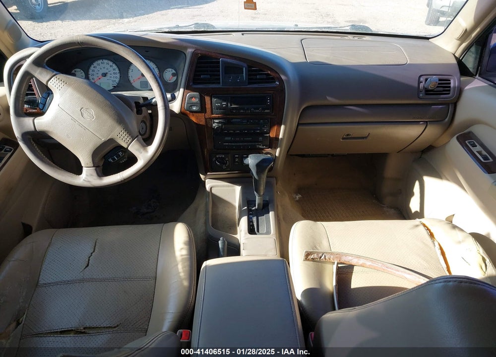 2001 NISSAN PATHFINDER LE VIN: JN8DR09Y41W596233