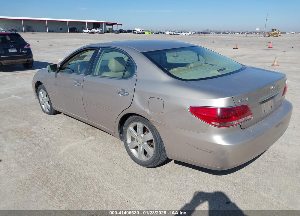2005 LEXUS ES 330 VIN: JTHBA30G155076405
