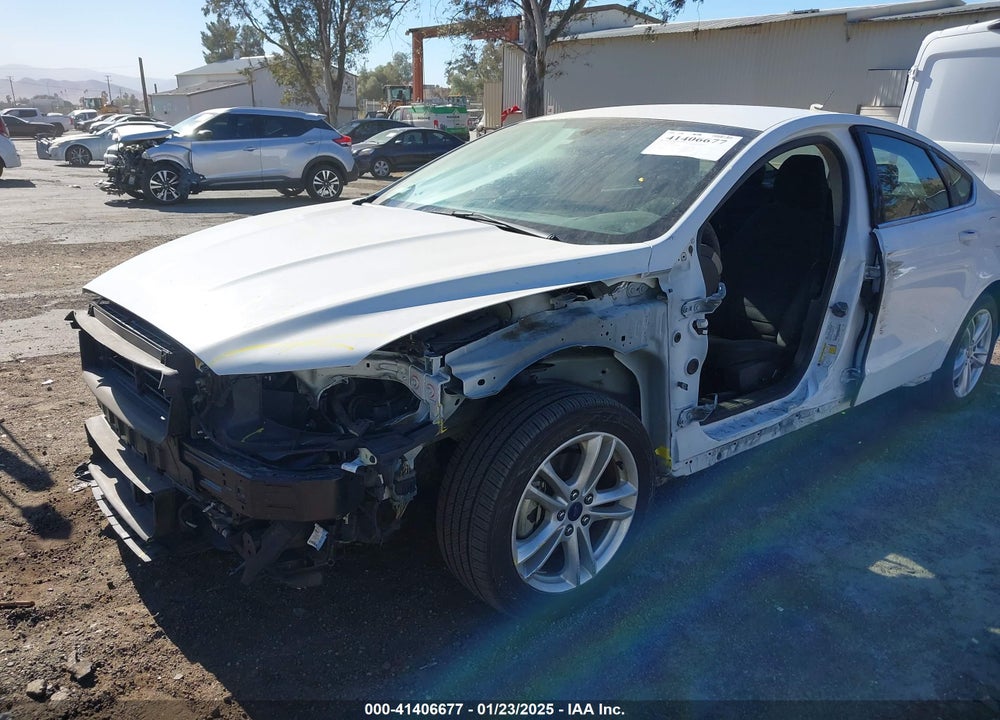 2018 FORD FUSION HYBRID VIN: 3FA6P0LU3JR119527