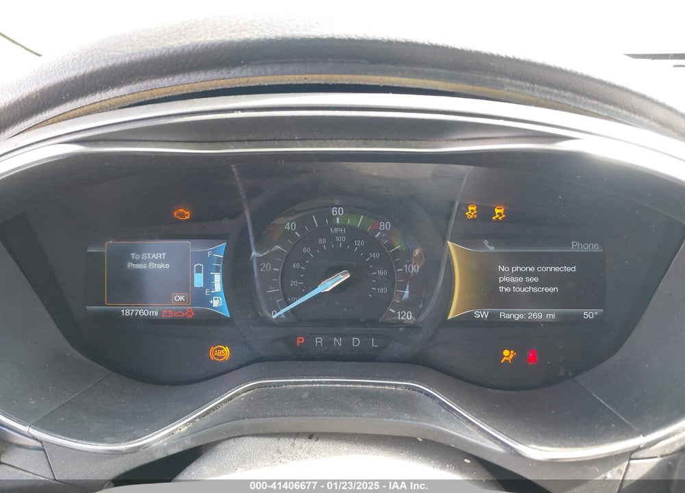 2018 FORD FUSION HYBRID VIN: 3FA6P0LU3JR119527