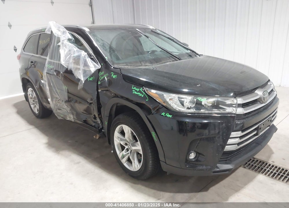 2019 TOYOTA HIGHLANDER LIMITED VIN: 5TDDZRFH6KS951134