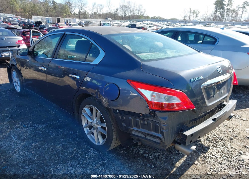 2009 NISSAN MAXIMA 3.5 S VIN: 1N4AA51E29C813267