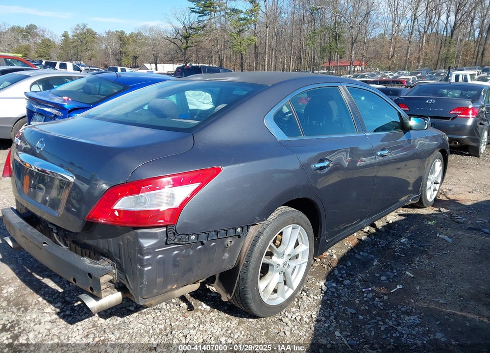 2009 NISSAN MAXIMA 3.5 S VIN: 1N4AA51E29C813267