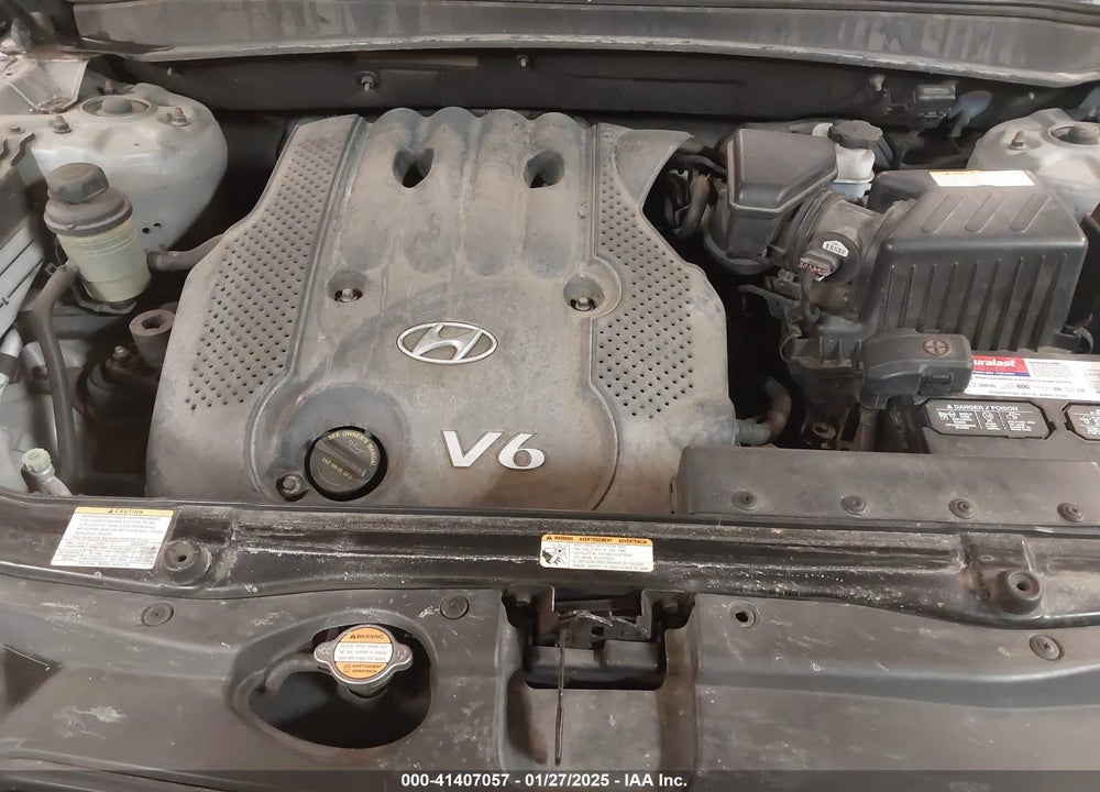 2008 HYUNDAI SANTA FE GLS VIN: 5NMSG13D58H130926