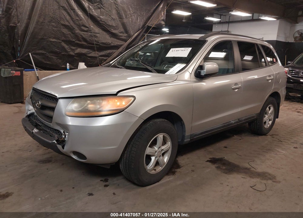 2008 HYUNDAI SANTA FE GLS VIN: 5NMSG13D58H130926