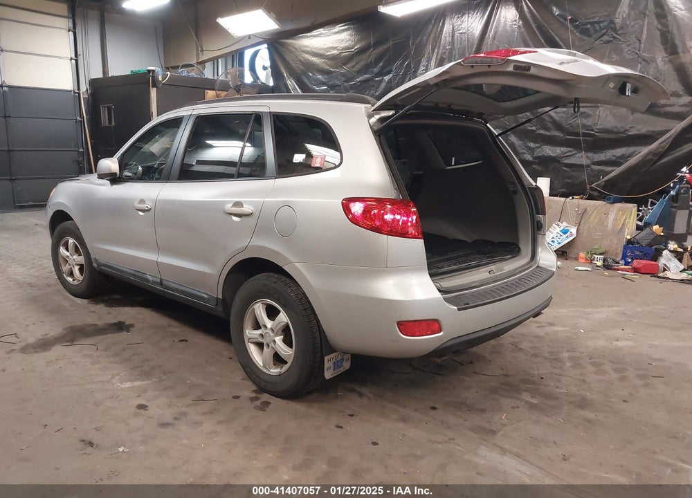 2008 HYUNDAI SANTA FE GLS VIN: 5NMSG13D58H130926