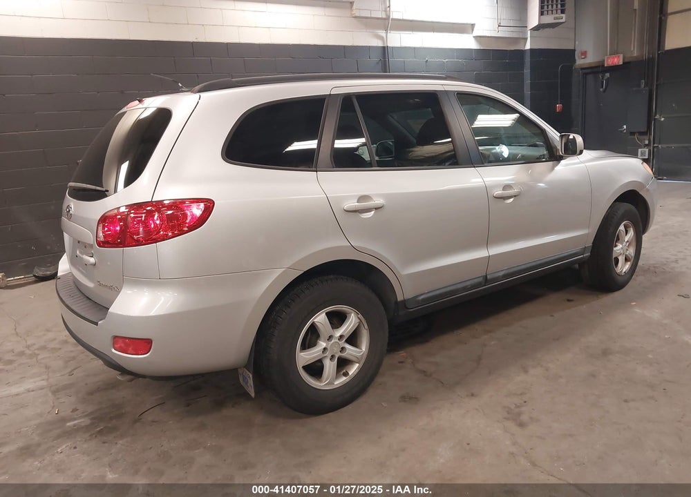 2008 HYUNDAI SANTA FE GLS VIN: 5NMSG13D58H130926
