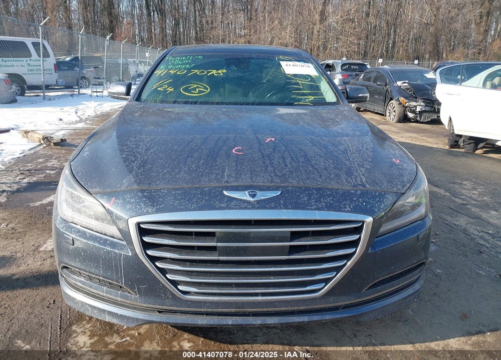 2015 HYUNDAI GENESIS VIN: KMHGN4JE8FU098807