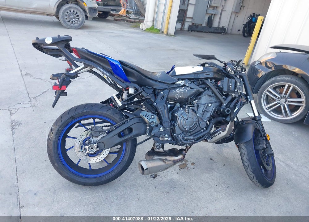 2022 YAMAHA MT07 C VIN: JYARM32Y8NA000924