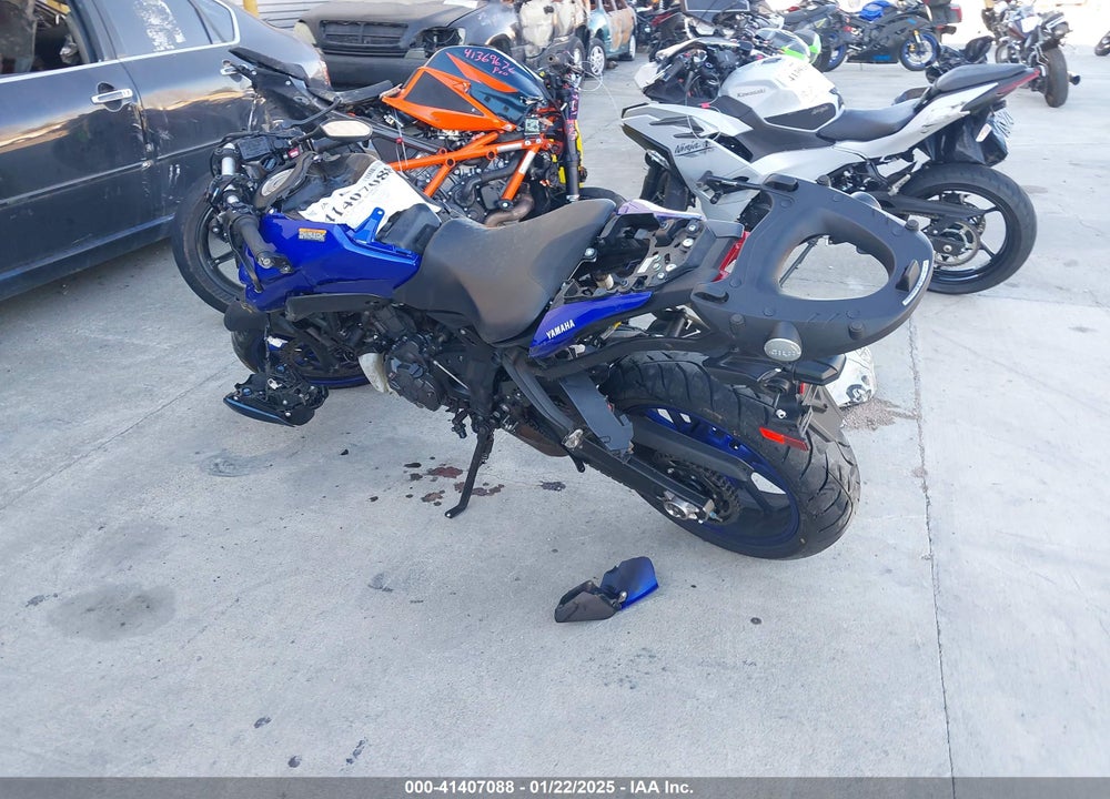 2022 YAMAHA MT07 C VIN: JYARM32Y8NA000924