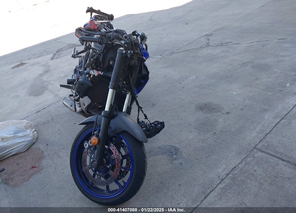 2022 YAMAHA MT07 C VIN: JYARM32Y8NA000924