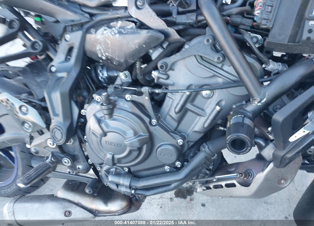 2022 YAMAHA MT07 C VIN: JYARM32Y8NA000924