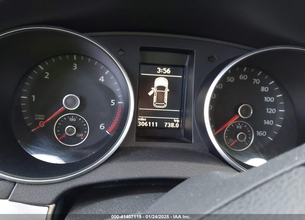 2012 VOLKSWAGEN GOLF VIN: WVWBM7AJ7CW250852