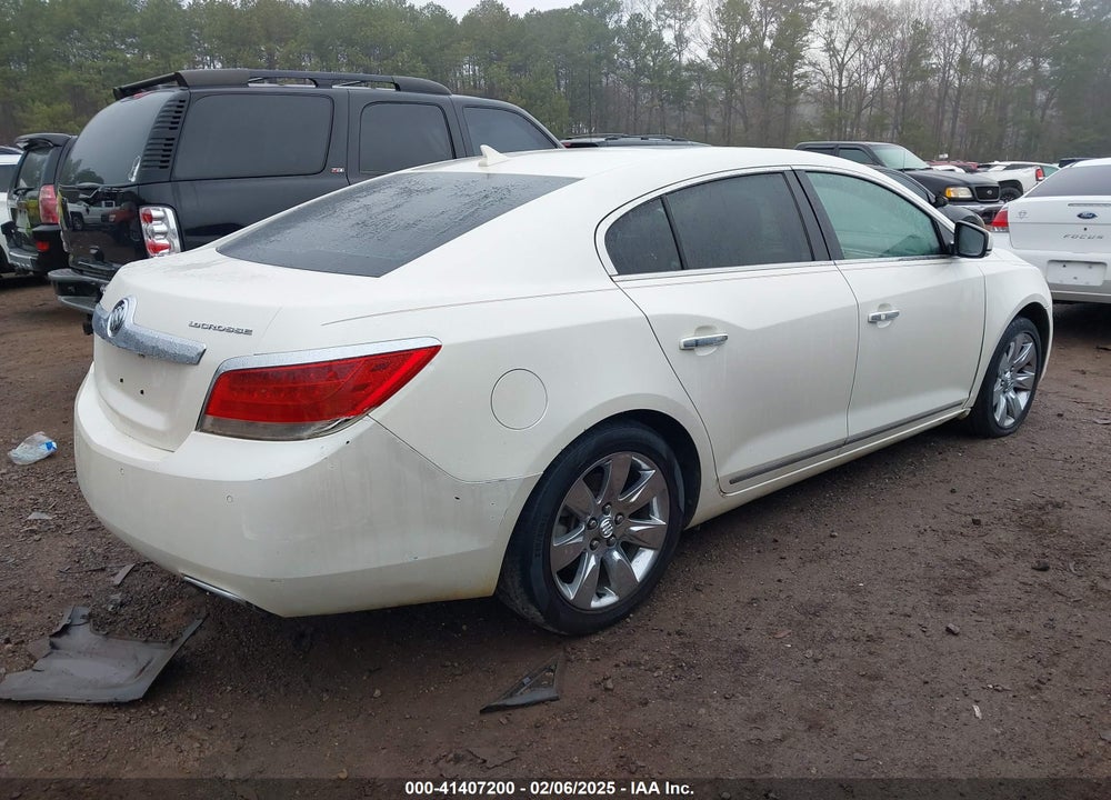 2011 BUICK LACROSSE CXS VIN: 1G4GE5ED8BF242877