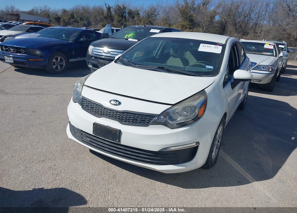 2016 KIA RIO VIN: KNADM4A34G6604600