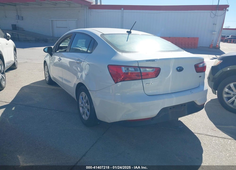 2016 KIA RIO VIN: KNADM4A34G6604600