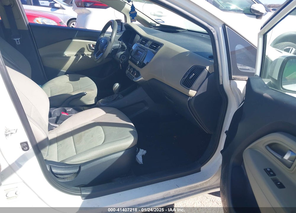 2016 KIA RIO VIN: KNADM4A34G6604600
