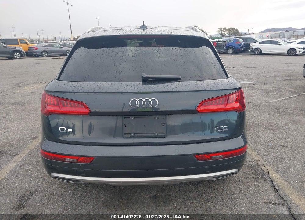 2018 AUDI Q5 VIN: WA1ANAFY9J2019722