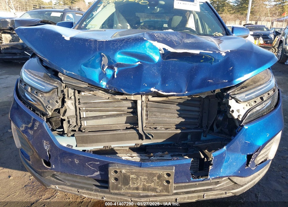2022 CHEVROLET EQUINOX VIN: 3GNAXUEV2NS214345