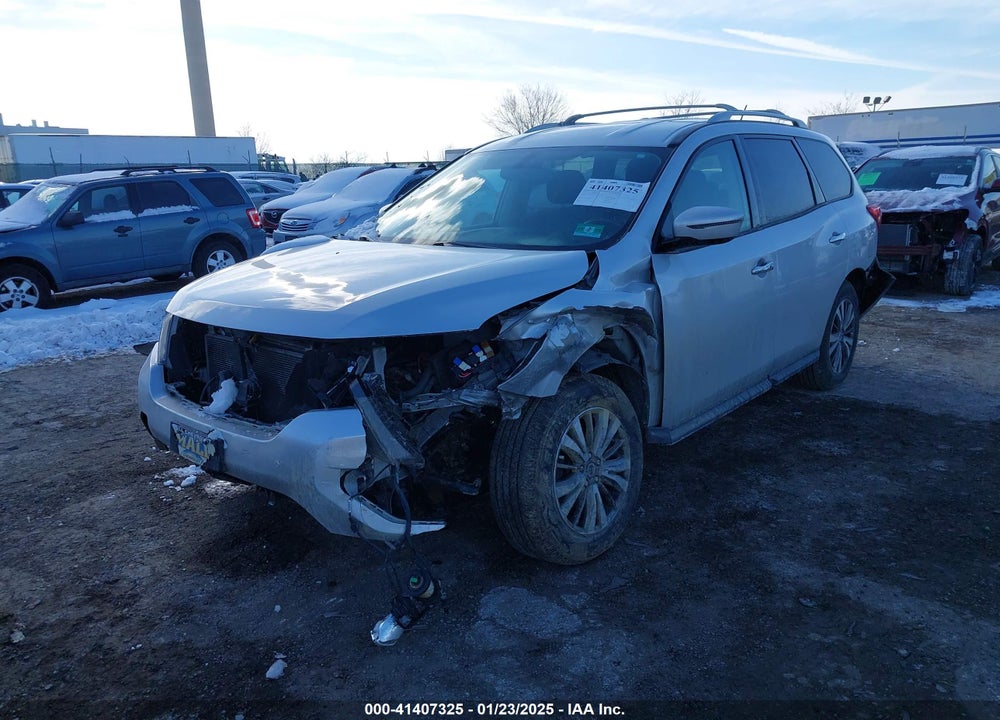 2018 NISSAN PATHFINDER SV VIN: 5N1DR2MM4JC653488