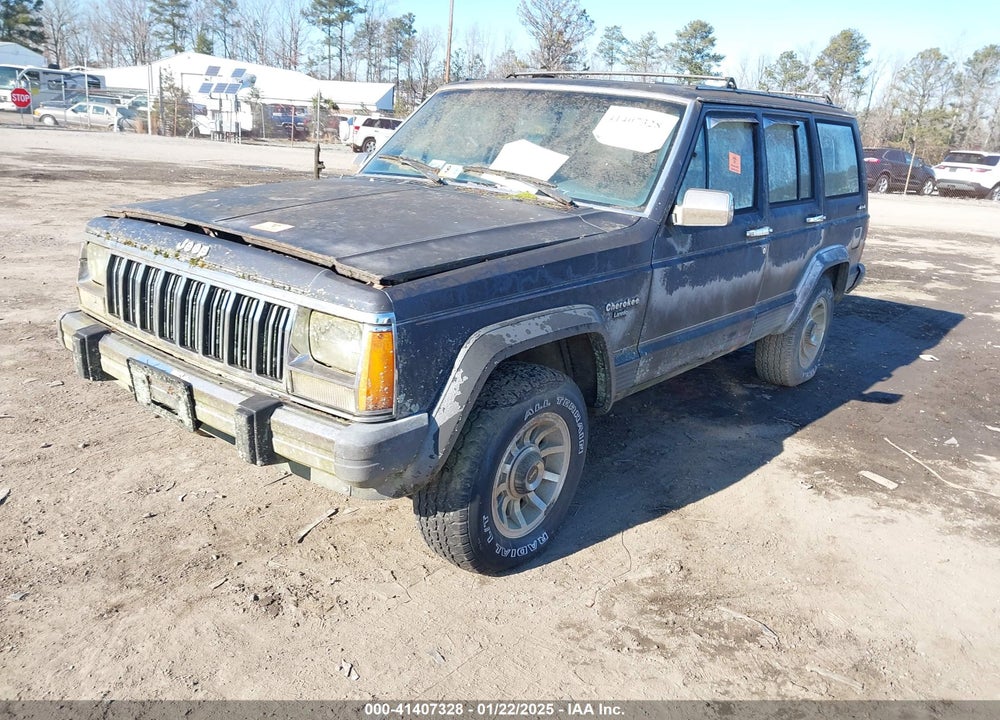 1989 JEEP CHEROKEE LAREDO VIN: 1J4FJ58L7KL465695