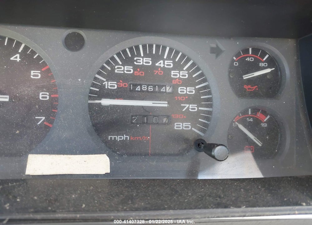 1989 JEEP CHEROKEE LAREDO VIN: 1J4FJ58L7KL465695