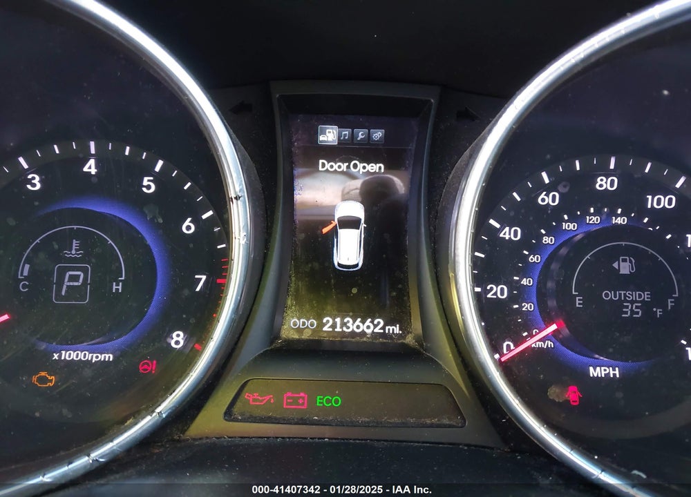 2013 HYUNDAI SANTA FE SPORT 2.0T VIN: 5XYZUDLA7DG018678